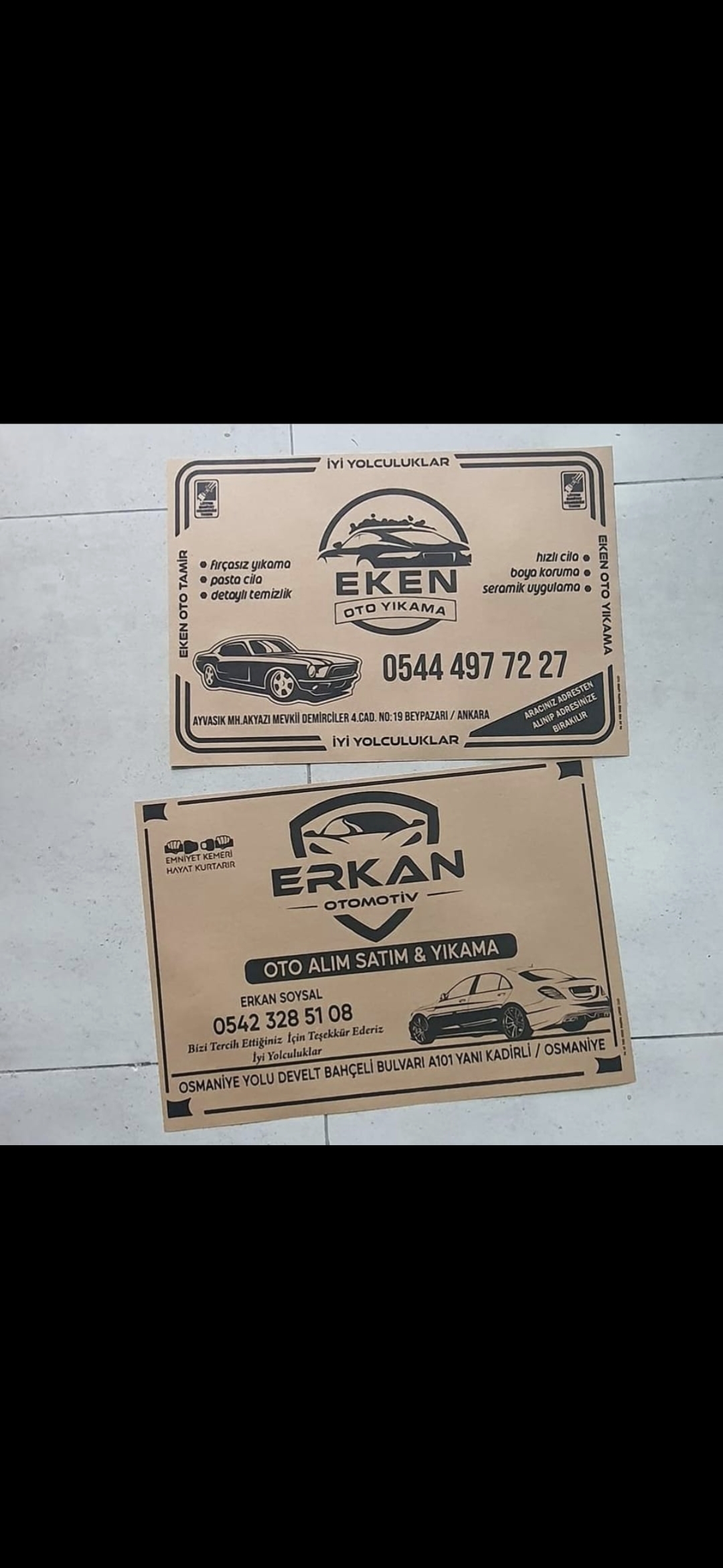 Oto paspas kağıdı  Baskılı oto koku oto paspas fiyatları 